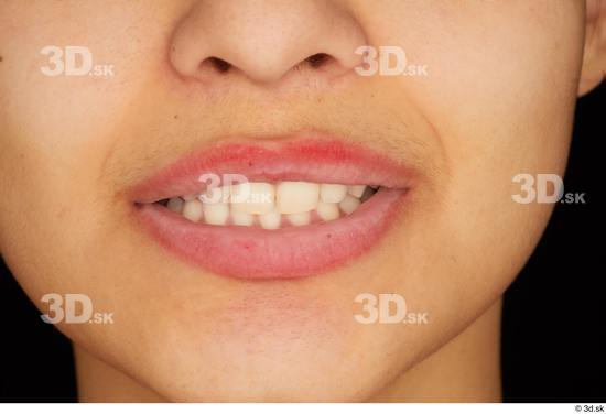 Teeth Woman White Average Studio photo references