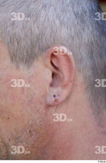 Ear Man White Casual Slim Street photo references