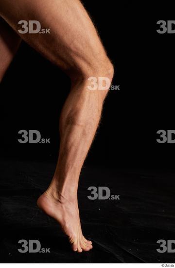 Man White Muscular Male Studio Poses