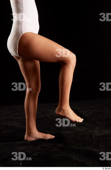 Leg Woman White Underwear Average Studio photo references