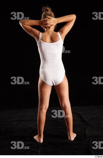 Hips Whole Body Back Woman Underwear Average Studio photo references