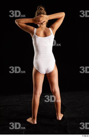 Hips Whole Body Back Woman Underwear Average Studio photo references