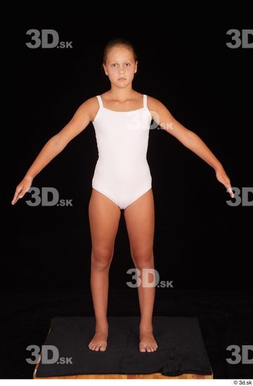 Whole Body Woman Underwear Average Standing