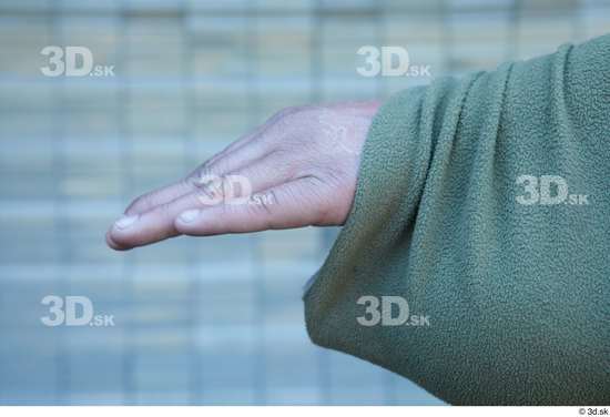 Hand Man White Average Street photo references