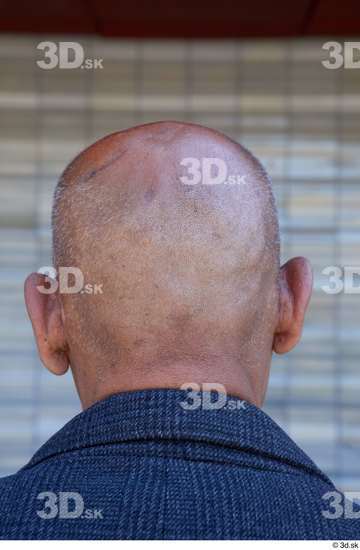 Head Man Casual Slim Bald Street photo references