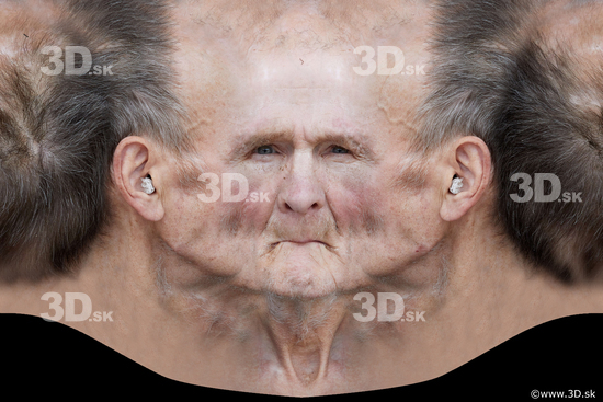 and more Head Man White Head textures