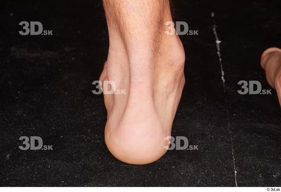 Foot Man White Nude Slim Studio photo references