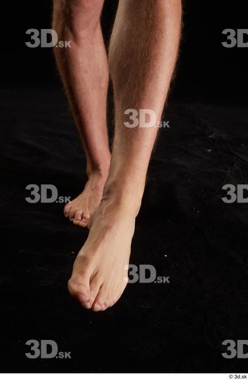 Foot Man Slim Studio photo references