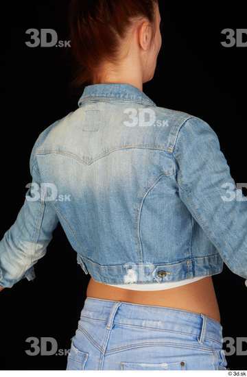 Katy Rose casual dressed jeans jacket upper body  jpg