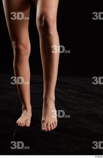 Foot Woman Slim Studio photo references