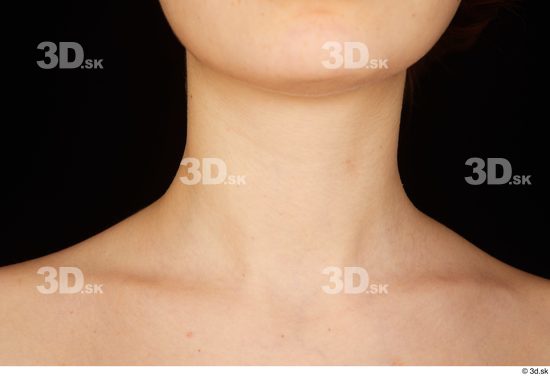 Neck Woman White Nude Average Studio photo references