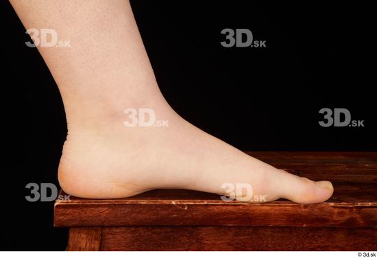 Foot Woman White Nude Average Studio photo references