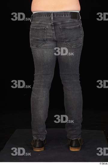 Leg Man White Casual Shoes Jeans Average Studio photo references