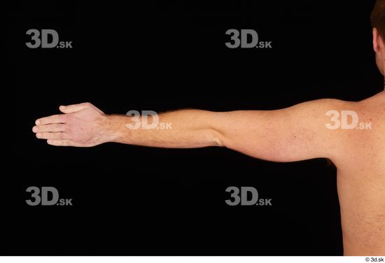 Arm Man White Nude Average Studio photo references