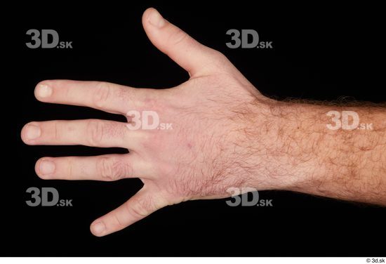 Hand Man White Nude Average Studio photo references