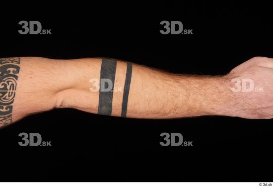 Forearm Man White Nude Average Studio photo references