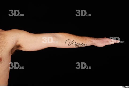 Arm Man White Nude Average Studio photo references