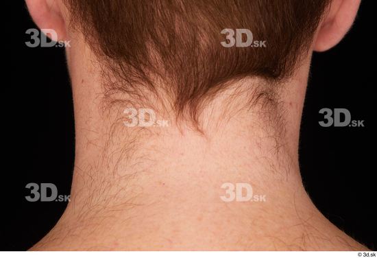 Neck Man White Nude Average Studio photo references