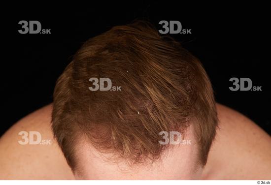 Hair Man White Average Studio photo references