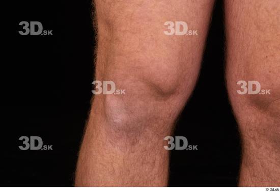 Knee Man White Nude Average Studio photo references