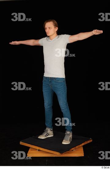 Man White Male Studio Poses