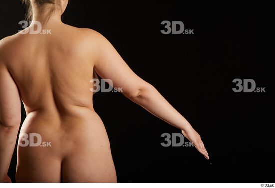 Woman White Chubby Female Studio Poses