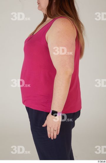 Arm Upper Body Woman White Casual Overweight Street photo references