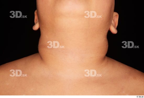 Neck Man White Nude Overweight Studio photo references