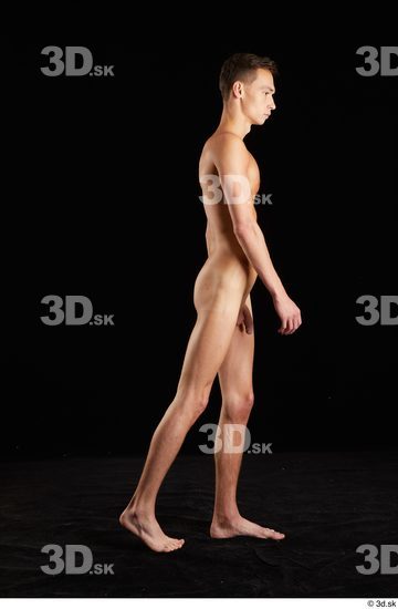 Alessandro Katz  nude side view walking whole body  jpg