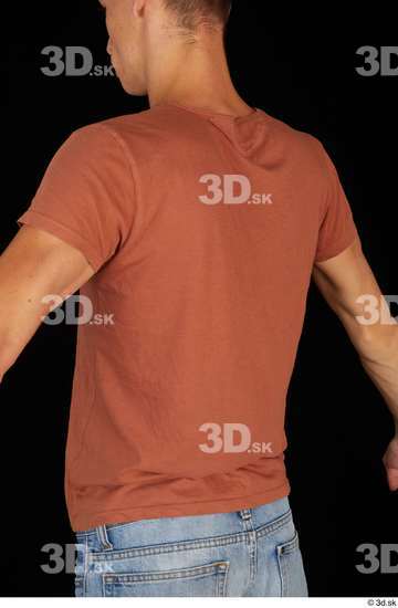 Upper Body Man Casual Shirt Slim Studio photo references