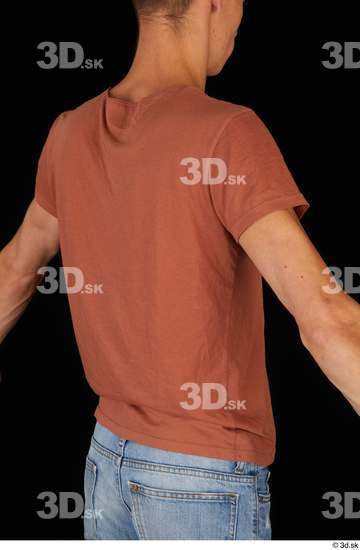 Upper Body Man Casual Shirt Slim Studio photo references