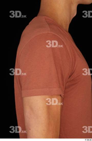 Arm Upper Body Man Casual Shirt Slim Studio photo references