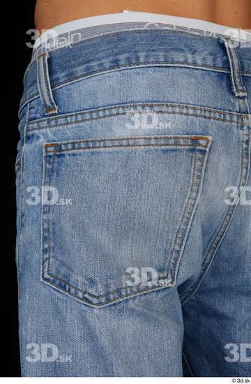 Hips Man Casual Jeans Slim Studio photo references