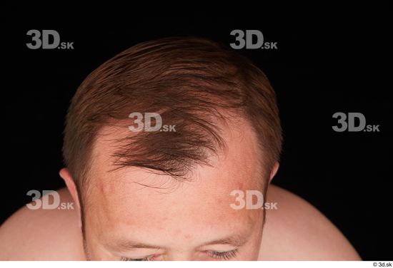 Hair Man White Chubby Studio photo references