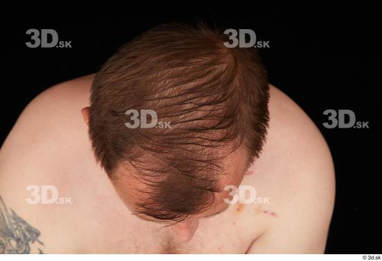 Hair Man White Chubby Studio photo references