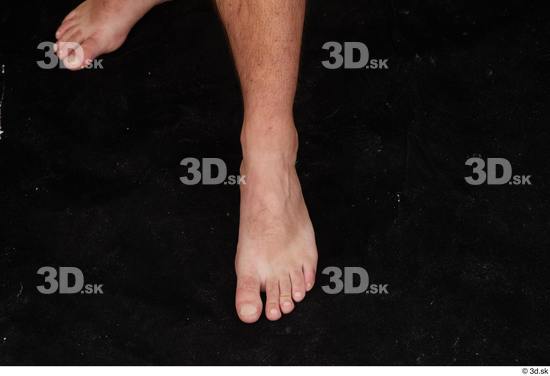 Foot Man White Nude Chubby Studio photo references