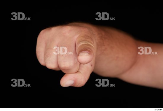 Fingers Man White Chubby Studio photo references