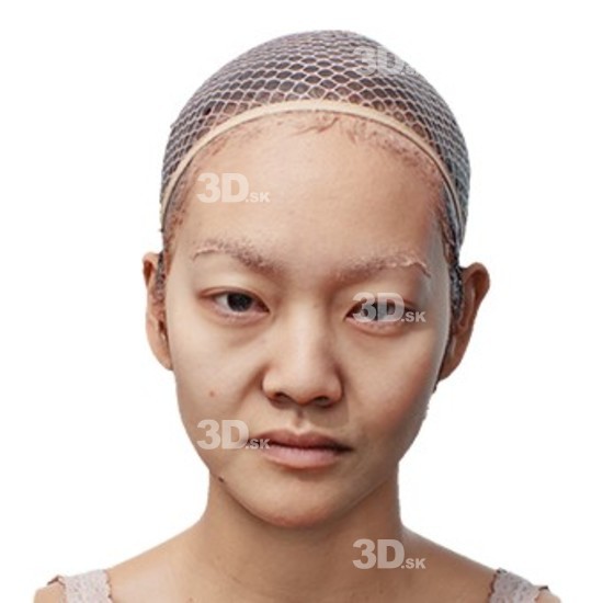 Head Woman Asian