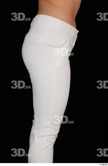 Serina Gomez bottom buttock casual dressed thigh white trousers  jpg