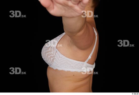 Serina Gomez breast chest lingerie underwear white bra  jpg
