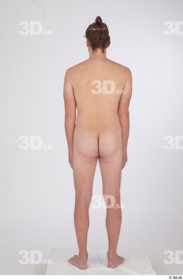 Whole Body Man White Nude Slim Standing Studio photo references