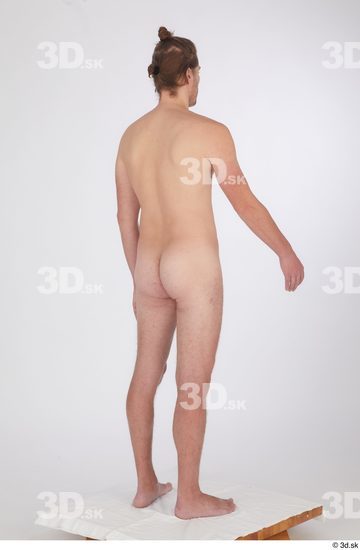 Whole Body Man White Nude Slim Standing Studio photo references