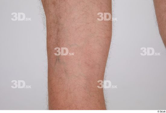 Knee Man White Nude Slim Studio photo references