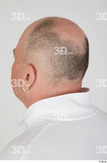 Head Hair Man White Sports Overweight Bald Street photo references