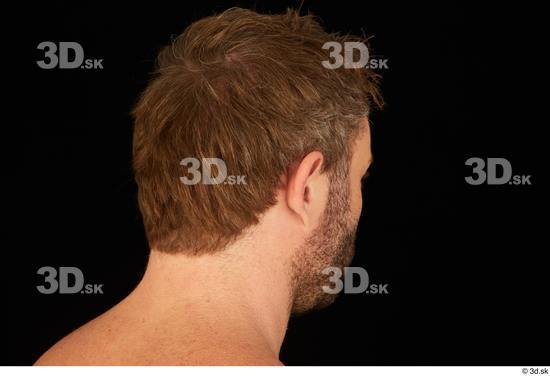 Hair Man White Studio photo references