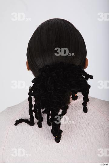 Head Hair Woman Black Casual Slim Street photo references