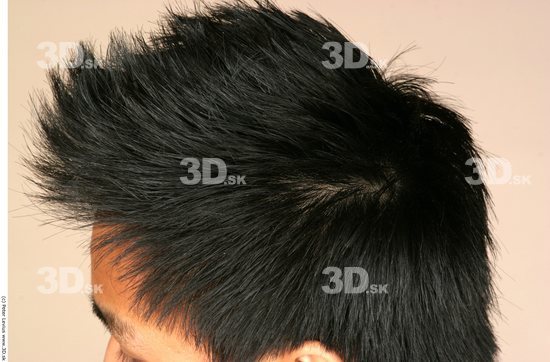 Hair Man Asian Athletic