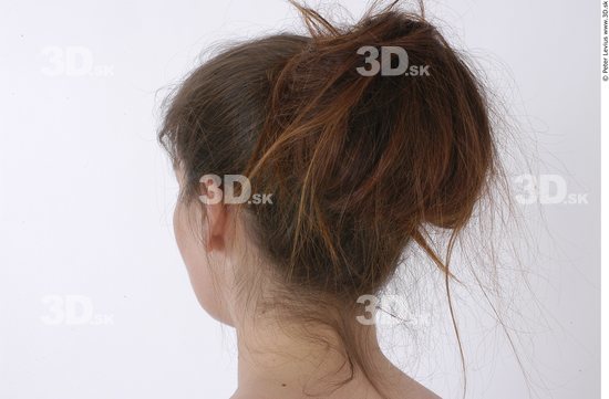 Hair Woman White Chubby