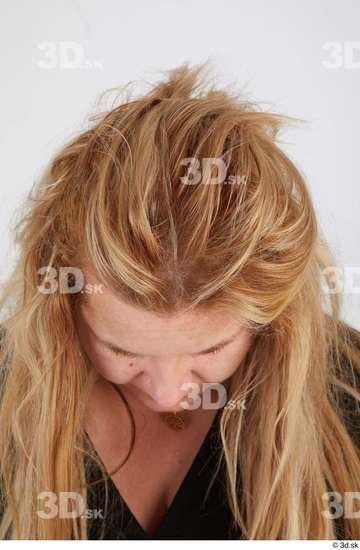 Head Hair Woman White Casual Chubby Street photo references