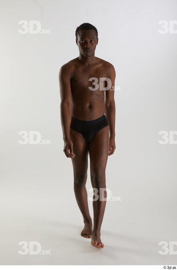 Man Black Slim Male Studio Poses